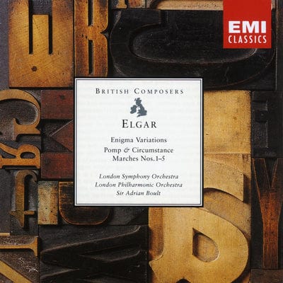 Enigma Variations - Edward Elgar [CD]