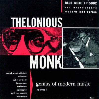 Genius of Modern Music- Volume 1 - Thelonious Monk [CD]