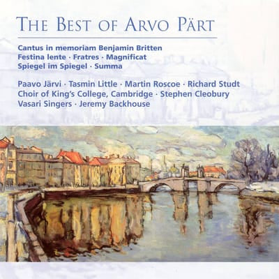 Best Of, The (Jarvi, Estonian Nso, Studt, Cleobury) - Arvo Pärt [CD] - Vinyl8
