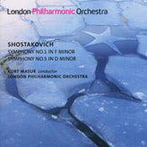 Sym. No.1 in F Minor, Sym. No.5 in D Minor (Masur, Lpo) - Dmitri Shostakovich [SACD]