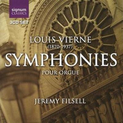 Symphonies Pour Orgue (Filsell) - Louis Vierne [CD] - Vinyl8
