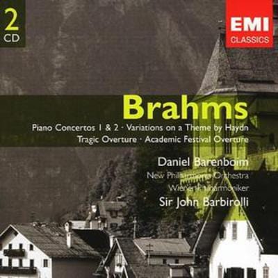 Piano Concertos 1 and 2 (Barenboim) - Johannes Brahms [CD]