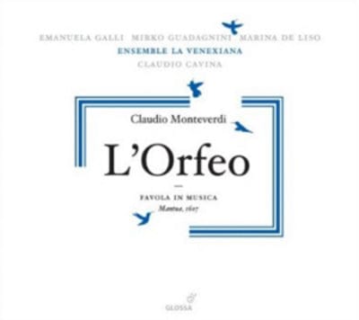 Claudio Monteverdi: L'Orfeo - Claudio Monteverdi [CD] - Vinyl8