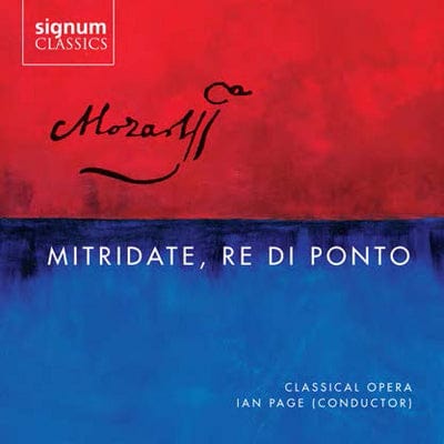 Mozart: Mitridate, Re Di Ponto - Wolfgang Amadeus Mozart [CD]