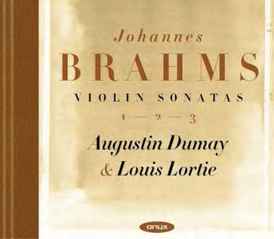 Johannes Brahms: Violin Sonatas 1-2-3 - Johannes Brahms [CD]