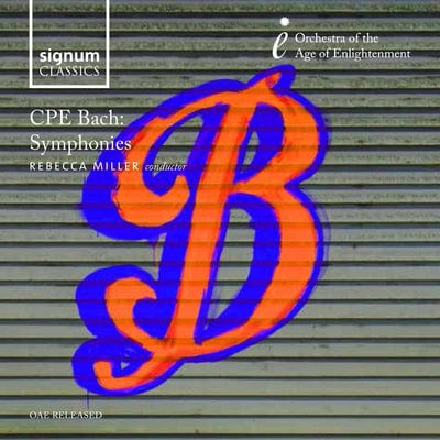CPE Bach: Symphonies - Carl Philipp Emanuel Bach [CD]
