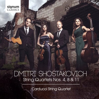 Dmitri Shostakovich: String Quartets Nos. 4, 8 & 11 - Dmitri Shostakovich [CD]