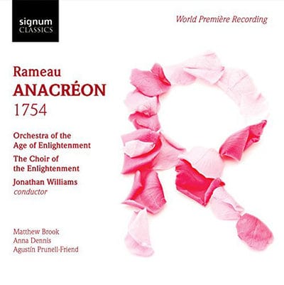 Rameau: Anacréon 1754 - Jean-Philippe Rameau [CD]