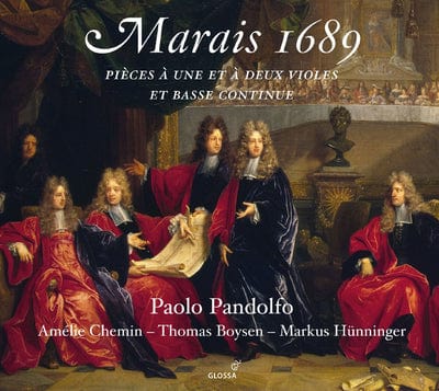 Marais 1689: Pièces À Une Et À Deux Violes Et Basse Continue - Marin Marais [CD]