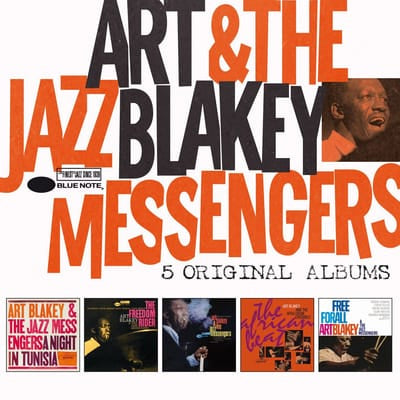 5 Original Albums - Art Blakey and the Jazz Messengers [CD] - Vinyl8