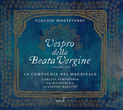 Claudio Monteverdi: Vespro Della Beata Vergine:   - Claudio Monteverdi [CD]