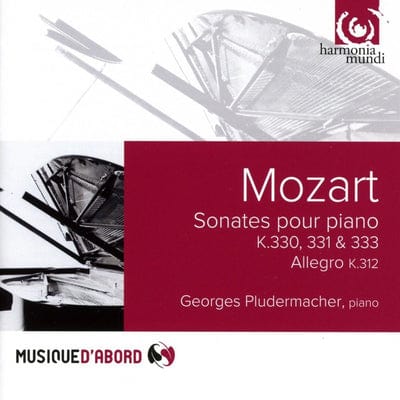 Mozart: Sonates Pour Piano K.330, 331 & 333/Allegro K.312:   - Wolfgang Amadeus Mozart [CD]