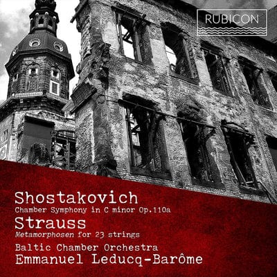 Shostakovich: Chamber Symphony in C Minor, Op. 110a/...:   - Dmitri Shostakovich [CD]