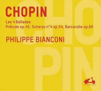 Chopin: 4 Ballades, Prelude Op. 45, Scherzo Op. 54...:   - Frederic Chopin [CD]