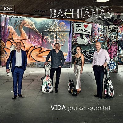 Vida Guitar Quartet: Bachianas:   - Vida Guitar Quartet [CD] - Vinyl8