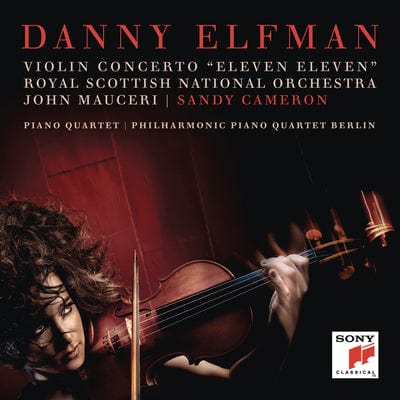 Danny Elfman: Violin Concerto, 'Eleven Eleven'/Piano Quartet:   - Danny Elfman [CD]