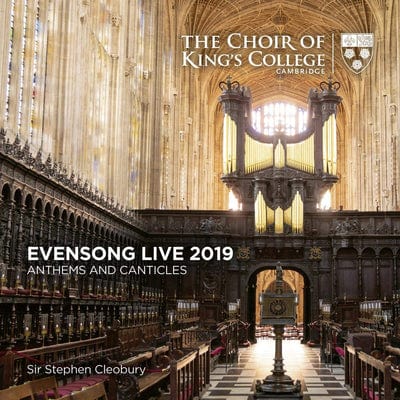 The Choir of King's College, Cambridge: Evensong Live 2019: Anthems and Canticles - Choir of King's College, Cambridge [CD] - Vinyl8