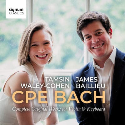 CPE Bach: Complete Original Works for Violin & Keyboard:   - Carl Philipp Emanuel Bach [CD]