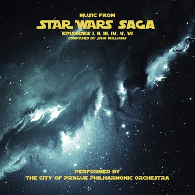 Music from Star Wars Saga: Episodes I, II, III, IV, V, VI - The City of Prague Philharmonic Orchestra [VINYL]