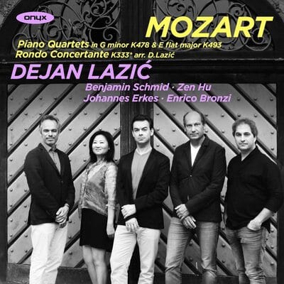Mozart: Piano Quartets in G Minor, K478 & E Flat Major, K493/...:   - Wolfgang Amadeus Mozart [CD]