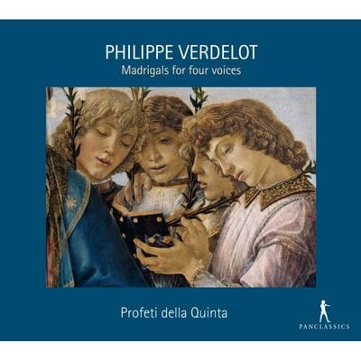 Philippe Verdelot: Madrigals for Four Voices:   - Philippe Verdelot [CD]