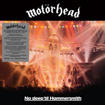 No Sleep 'Til Hammersmith:   - Motörhead [CD]