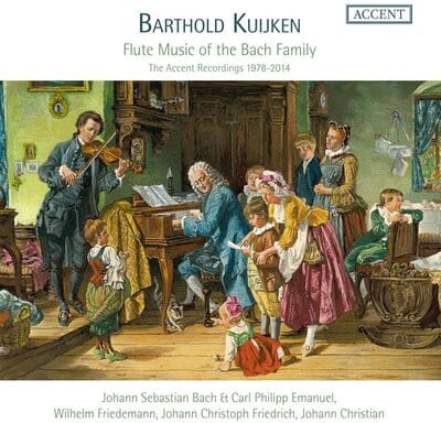 Barthold Kuijken: Flute Music of the Bach Family: The Accent Recordings 1978-2014 - Johann Sebastian Bach [CD] - Vinyl8