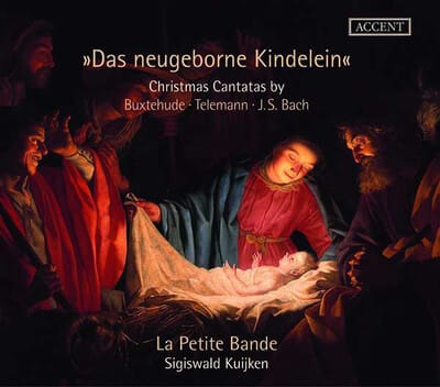 Das Neugeborne Kindelein: Christmas Cantatas By Buxtehude, Telemann & Bach - La Petite Bande [CD] - Vinyl8