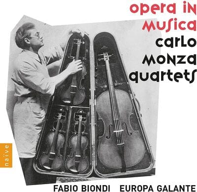 Carlo Monza: Quartets - Europa Galante [CD]