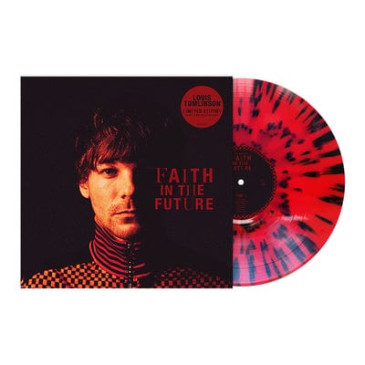 Faith in the Future (Exclusive Opaque Black & Red Splatter) - Louis Tomlinson [Colour Vinyl]