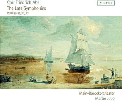 Carl Friedrich Abel: The Late Symphonies: WKO 37-39, 41, 43 - Carl Friedrich Abel [CD] - Vinyl8