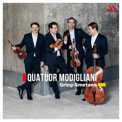 Quatuor Modigliani: Grieg/Smetana - Quatuor Modigliani [CD]