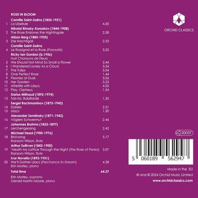 Rose in Bloom - Erin Morley [CD]