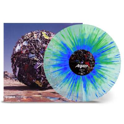 Stomp 442 (Clear Blue Green Splatter Edition) - Anthrax [Colour Vinyl]
