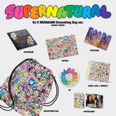 NewJeans 'Supernatural' NJ X MURAKAMI (Drawstring Bag Ver.) - NewJeans [CD]