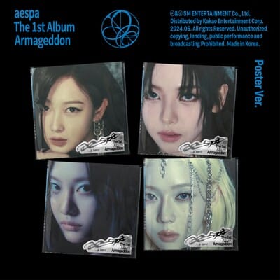 The 1st Album 'Armageddon' (Poster Ver.) hmv Exclusive - aespa [CD] - Vinyl8