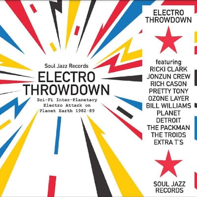 Electro Throwdown: Sci-fi Inter-planetary Electro Attack On Planet Earth 1982-89 - Various Artists [CD] - Vinyl8