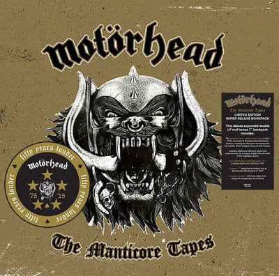 The Manticore Tapes (Deluxe Bookpack) - Motörhead [VINYL]
