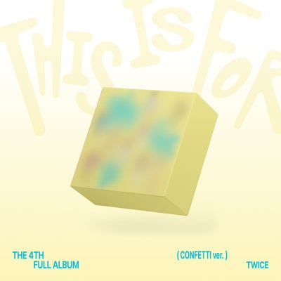 THIS IS FOR (CONFETTI Ver.) - TWICE [CD]
