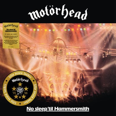 No Sleep 'Til Hammersmith (50th Anniversary Yellow & Black Splatter Edition) - Motörhead [Colour Vinyl]