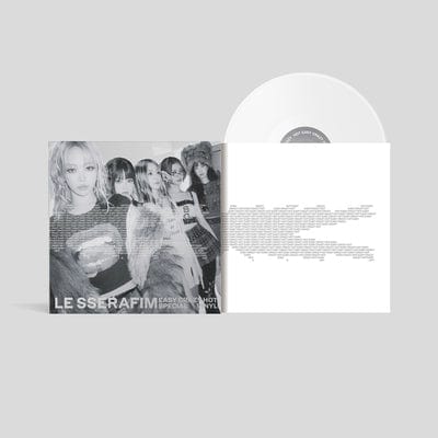 EASY-CRAZY-HOT SPECIAL VINYL (SILVER WHITE Ver.) - LE SSERAFIM [Colour Vinyl]