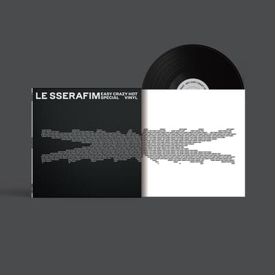 EASY-CRAZY-HOT SPECIAL VINYL (CARBON BLACK Ver.) - LE SSERAFIM [VINYL]