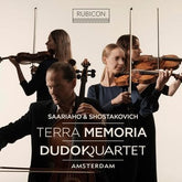 Dudok Quartet Amsterdam: Terra Memoria: Saariaho & Shostakovich - Dudok Quartet [CD]