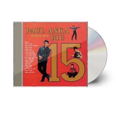Paul Anka Sings His Big 15 - Paul Anka [CD] - Vinyl8
