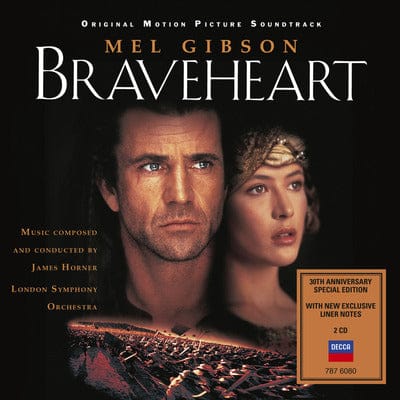 Braveheart (30th Anniversary Edition) - James Horner [CD]