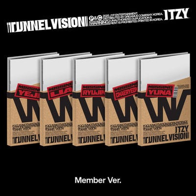 Tunnel Vision (MEMBER Ver.) - ITZY [CD]