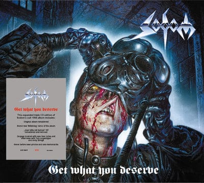 Get What You Deserve (Deluxe Box set 3 x 1LP & 1 x 2LP colour vinyl, DVD, 34-page softback book & poster) - Sodom [Colour Vinyl]