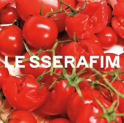 1st Single Album 'SPAGHETTI' (TOMATO RED Ver.) - LE SSERAFIM [VINYL] - Vinyl8