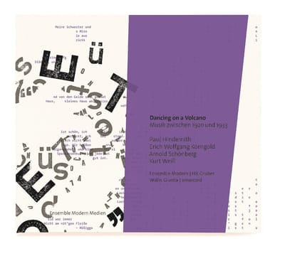 Dancing On a Volcano: Musik Zwischen 1920 Und 1933 - Ensemble Modern [CD] - Vinyl8