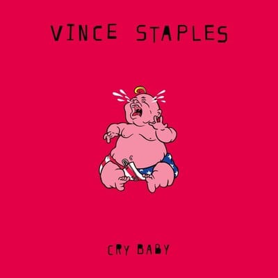 Cry Baby (Indies Opaque Apple Red Edition) - Vince Staples [Colour Vinyl]